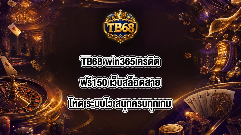 TB68 win365เครดิตฟรี150